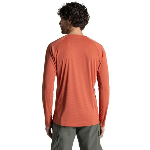 Craghoppers Mens SolarShield+ Nosilife Long-Sleeved T-Shirt - Dark Sahara - 