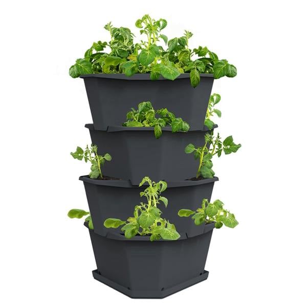 PAUL POTATO potato growing tower - Anthracite