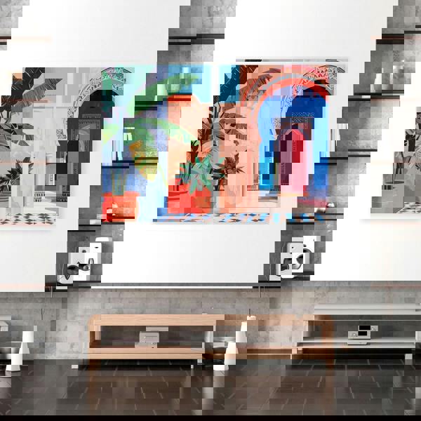 Hallway Wall Decor | Set of 2 Moroccan Inspired Wall art Prints