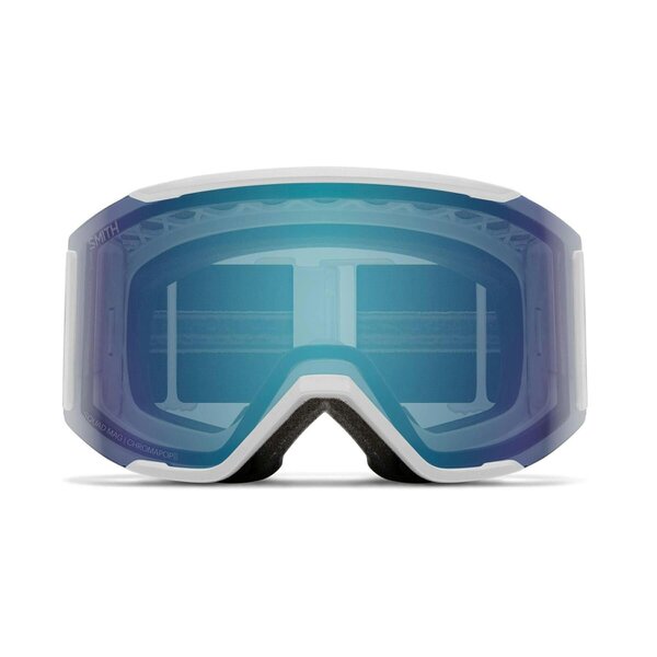 Smith Ski Goggles Squad Mag 3VC 4B Mist ChromaPop Everyday Blue Mirror & Storm Blue Sensor Mirror