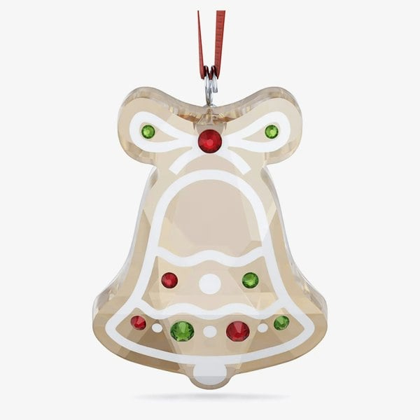 Swarovski Holiday Cheers Gingerbread Bell Ornament 5681580