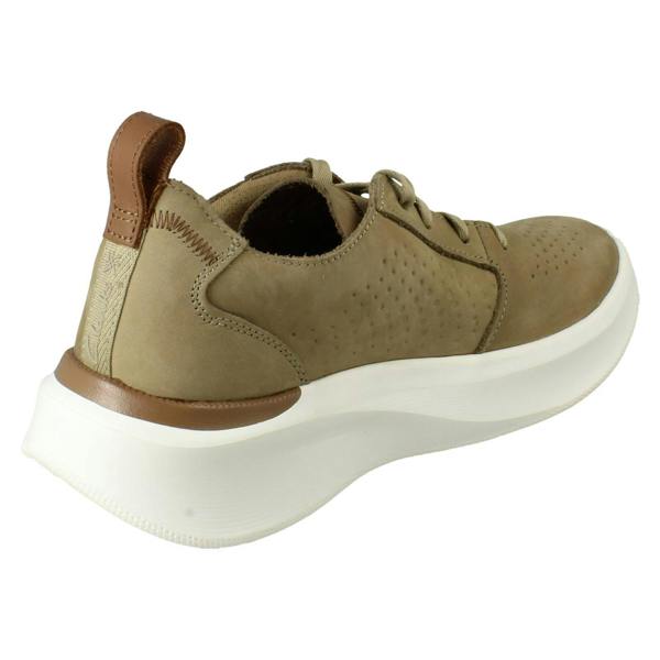 Clarks Mens Clarks Cloudsteppers Platform Trainers SolevanaStyle