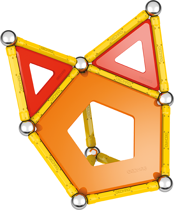 Geomag Magnetic Panels - 35 Pieces