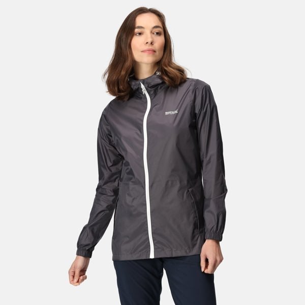 Regatta Women's Pack It III Waterproof Jacket - Seal Grey