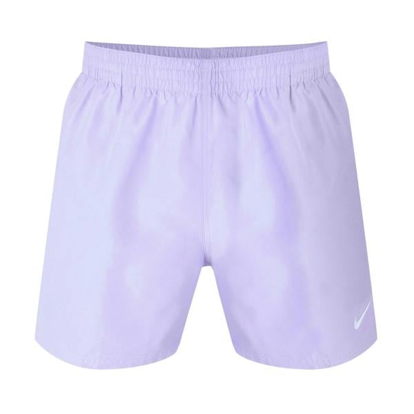 Nike Mens Embroidered Logo Regular Swim Shorts - Lilac - 