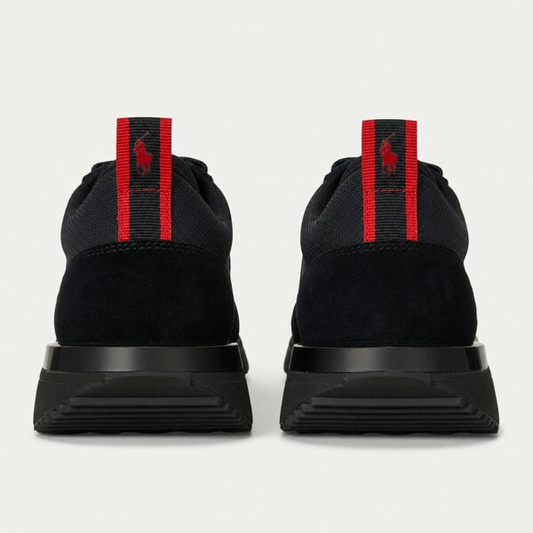 Polo Ralph Lauren TRAIN 89 RIB Casual Trainers   in  Black