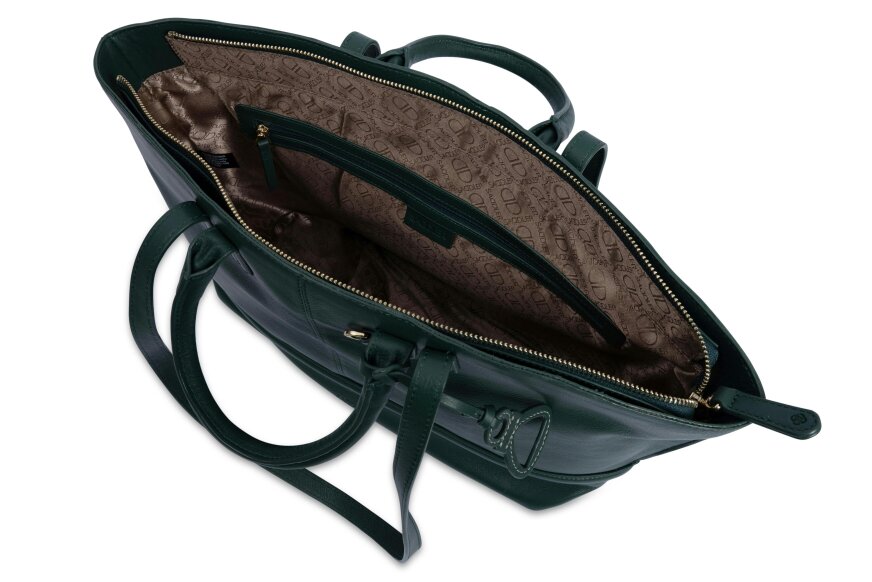 SADDLER Victoria Oversize East West Tote Bag for Women - handmade by Saddler