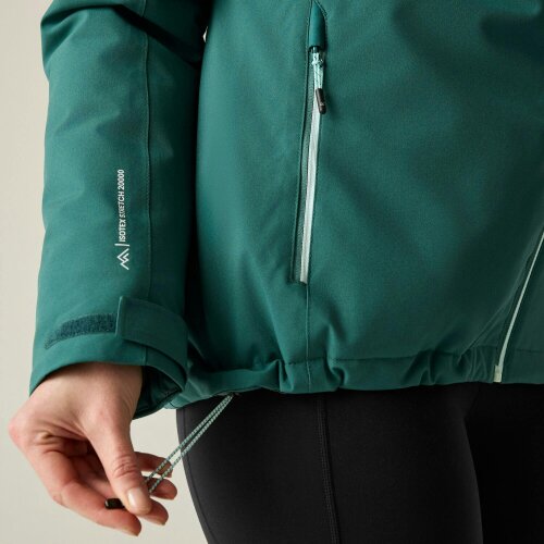 Regatta Womens Highton Stretch Padded Jacket - Mediterranea - 8 UK - Mediterranea - 100% Mixed