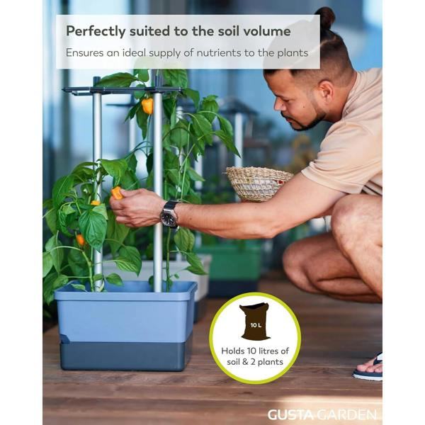 CHARLY CHILI Chili pot with water tank & climbing system