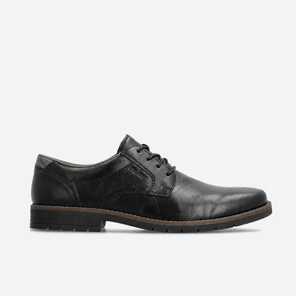 Rieker 13900 Lace-Up Shoes in Black