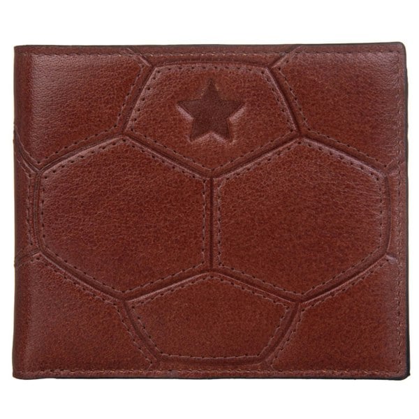 Mala Leather Men’s RFID Football Vintage Style Walle