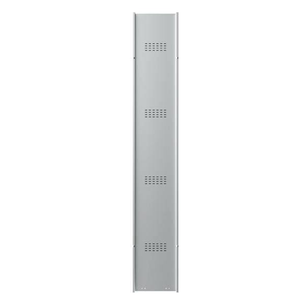 Phoenix Safe Phoenix PL Series PL1230GBK 1 Column 2 Door Personal Locker Grey Body/Blue Doors with Key Locks