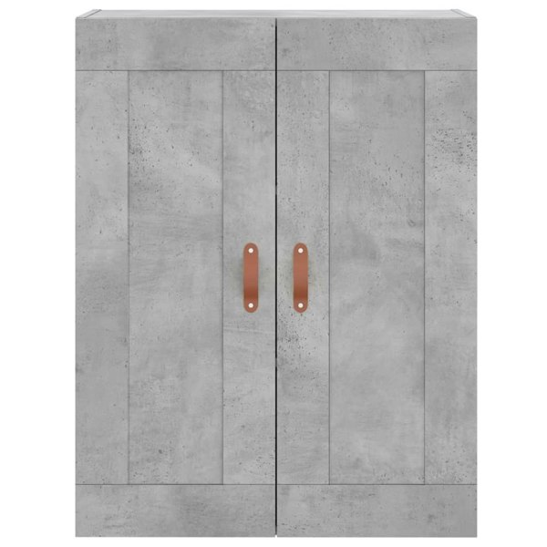 Berkfield Highboard Concrete Grey 69.5x34x180 cm Engineered Wood