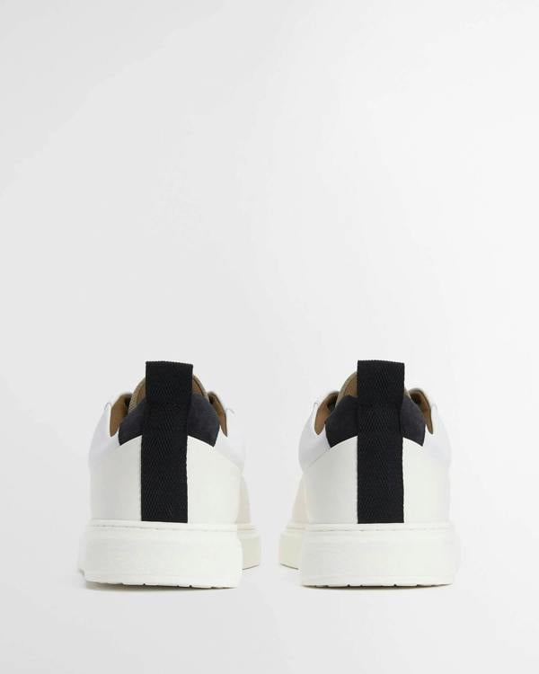 Barbour Stannington Trainer - White/Navy/Trench