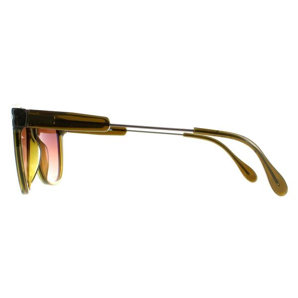 Serengeti Sunglasses Amboy SS530004 Gunmetal Olive Polarized Drivers Gradient