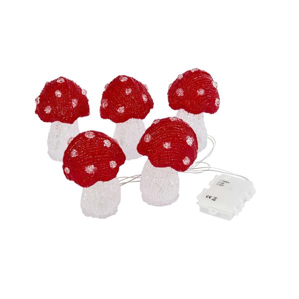 Scotts of Stow InLit Ice Shroomz Set of 5