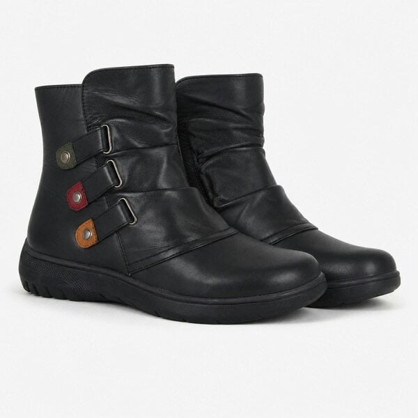 Mod Comfys JOSIE Ankle Boots   in  Black