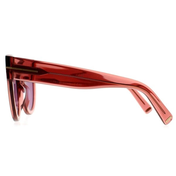 Tom Ford Sunglasses Lucilla FT1063 72Z Shiny Pink Pink Mirror Violet Gradient