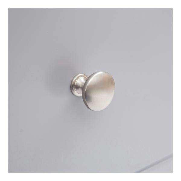 Cabinet Bits Mirano 6 Drawer Chest of Drawers Chrome Knob