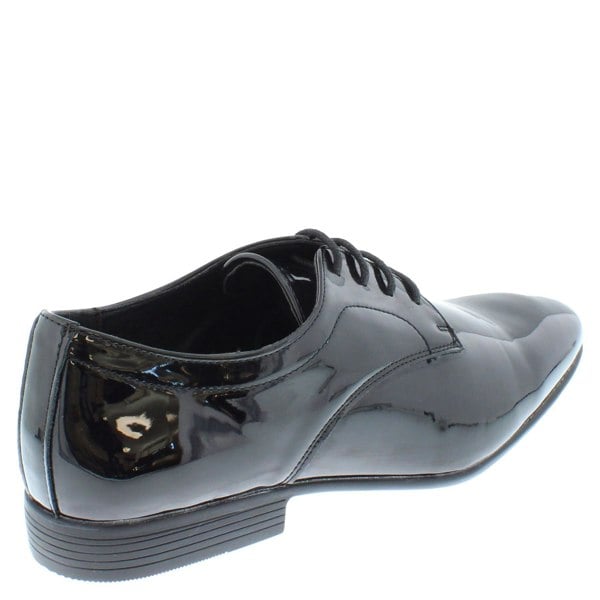 Frank James Men's Patent Lace Up Formal Dress Shoes