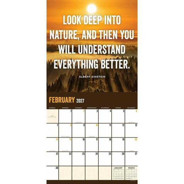 Great Outdoors Calendar 2027, Wall Calendars, Month To View, Natural World, Gift