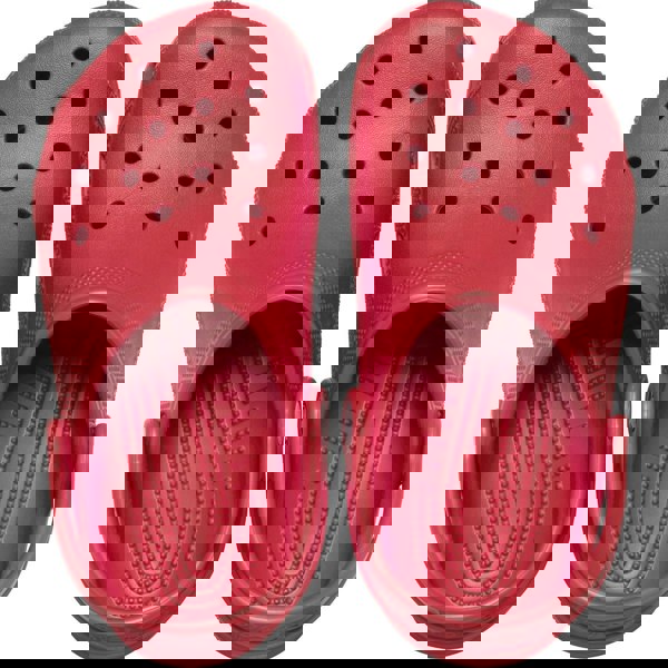 Crocs Kids' Classic Thermoplastic Varsity Red Loafers