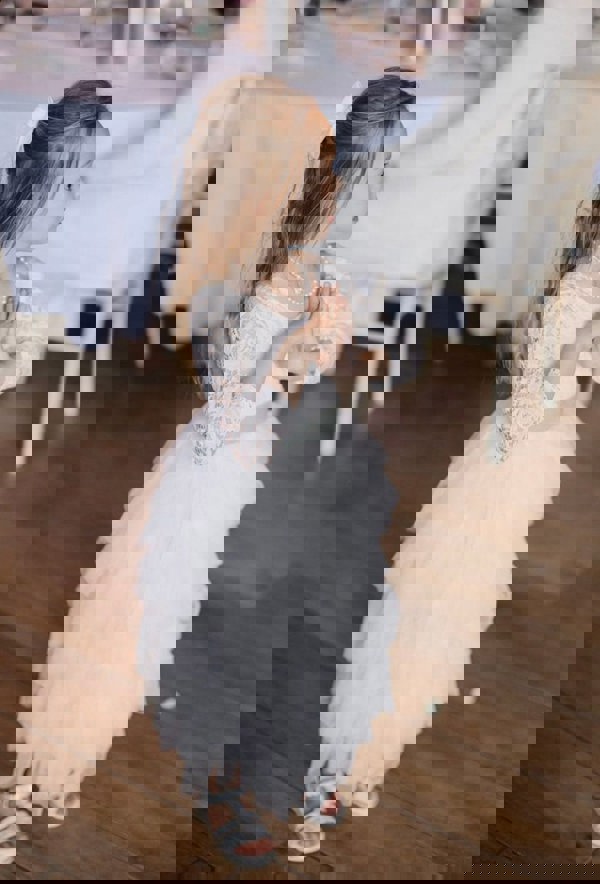 Young child at a wedding