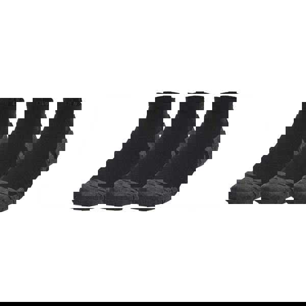 Under Armour Unisex Adult Performance Tech Socks (Pack of 3) - Black - 