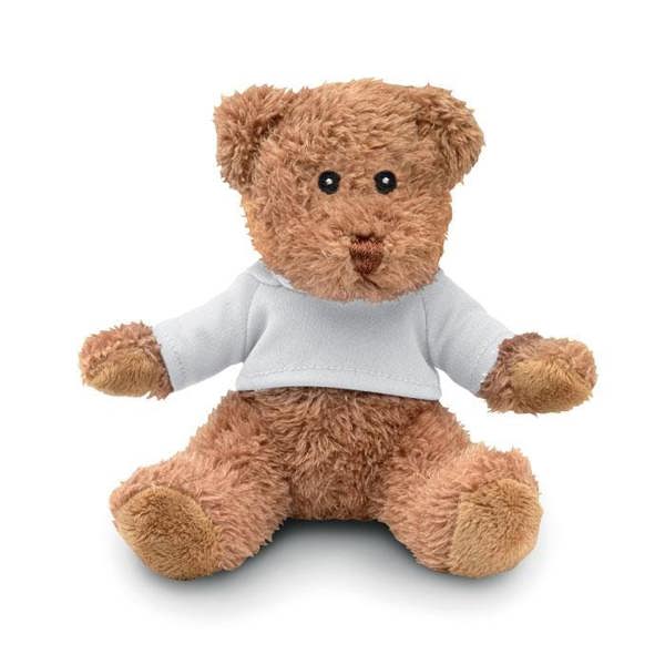 MidOcean Johnny T-Shirt Teddy Bear - White - 