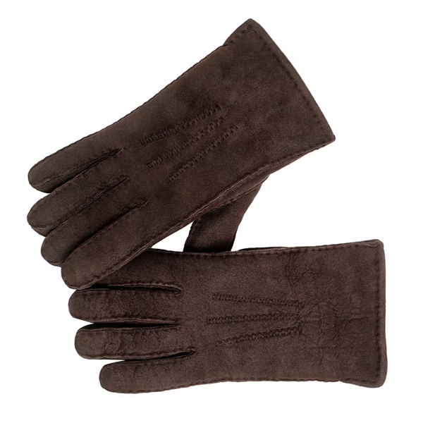 Nordvek Mens Sheepskin 3 Point Gloves