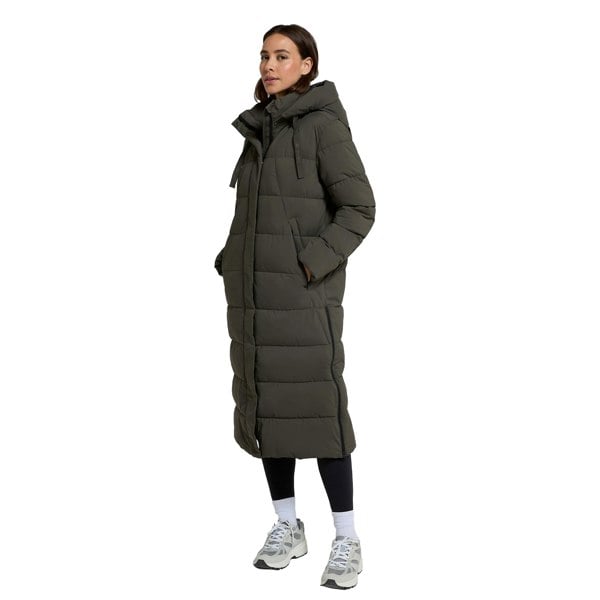 Animal Womens/Ladies Comfort Cloud Coat - Dark Khaki