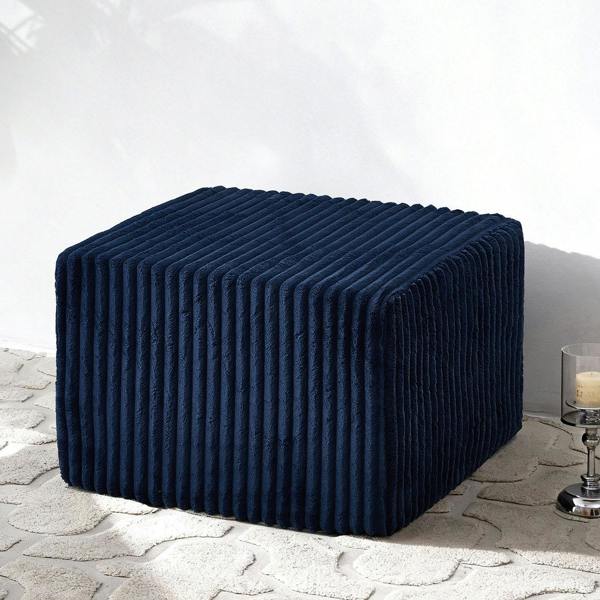 Groundlevel Camden Velvet Footstool