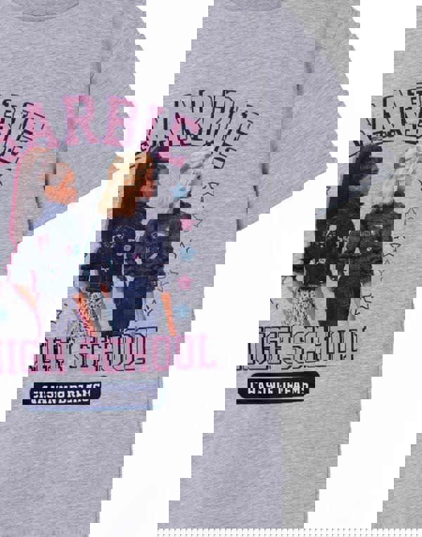 Barbie Girls Grey High School Short Sleeved T-Shirt