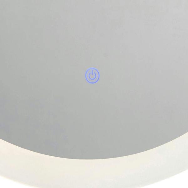 Pagazzi Lighting Becky LED Dimmable Touch 50cm Wall Mirror