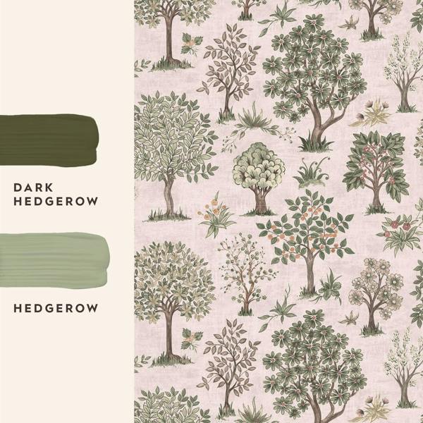 Laura Ashley Ashbridge Hedgerow Wallpaper