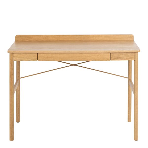 Wyld Haus Kyoto Natural Oak Veneer Wood Office Desk