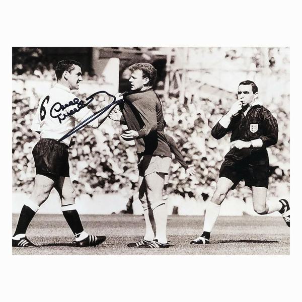 Dave Mackay signed 10x8 photo — Standard Framing