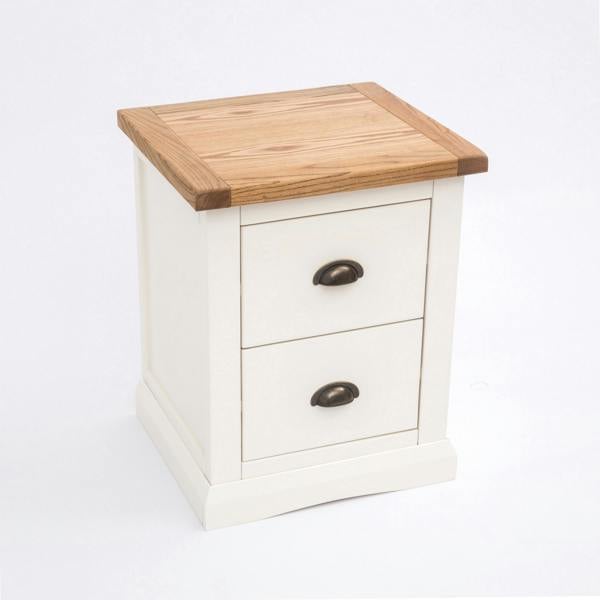 Cabinet Bits Cosenza 2 Drawer Bedside Table
