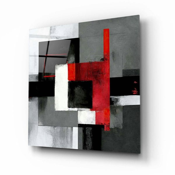 Abstract Glass Wall Art 11 - Artchi