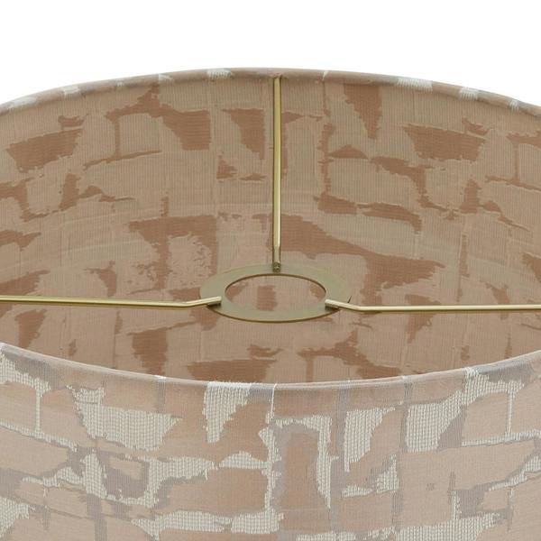 Pagazzi Lighting Rosiel Gold Jacquard 25Cm Shade