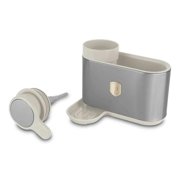 Soap Dispenser, 2-in-1 with Sponge Holder | Sahara Collection | Berlinger Haus BH8931