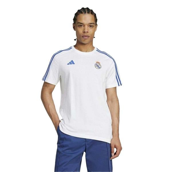 Adidas Mens DNA Real Madrid CF T-Shirt - White - 