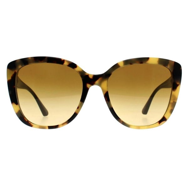 Emporio Armani Sunglasses EA4214U 60593B Shiny Yellow Havana Light Brown Gradient