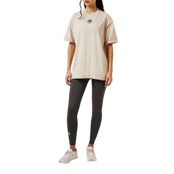 Red Run Womens/Ladies Oversized Everyday T-Shirt - Sandstorm - 