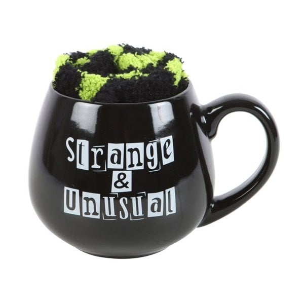 Serano Strange & Unusual Mug and Socks Set