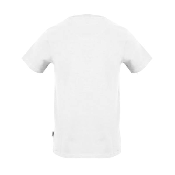 Aquascutum Mens Embroidered Logo T-Shirt - White - 