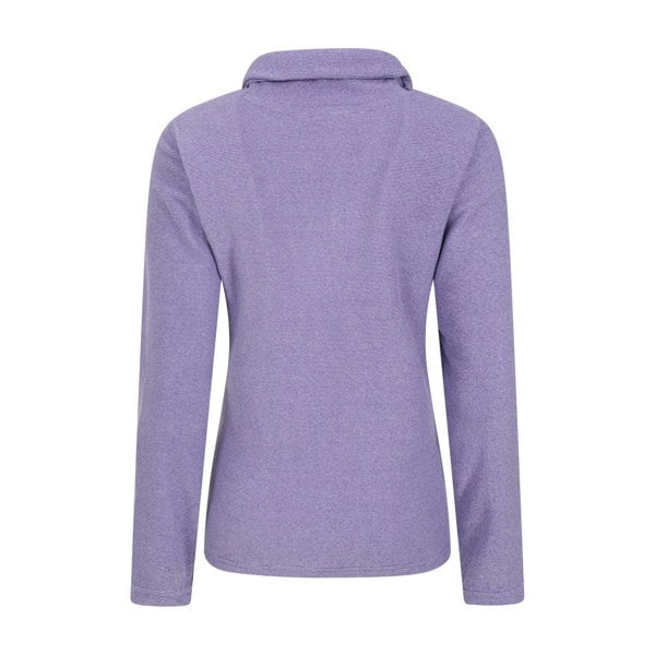 Mountain Warehouse Womens/Ladies Hebridean Cowl Neck Fleece Top - Grape