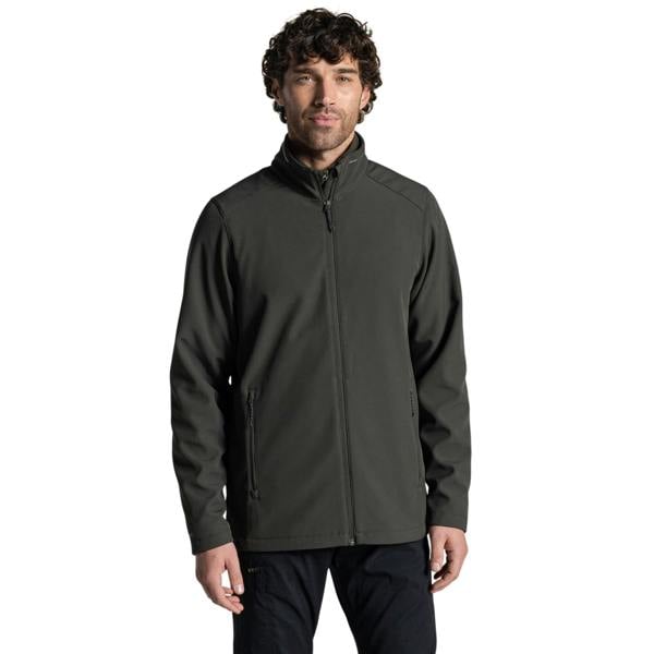 Craghoppers Mens Expert Basecamp II Soft Shell Jacket - Dark Cedar Green - 