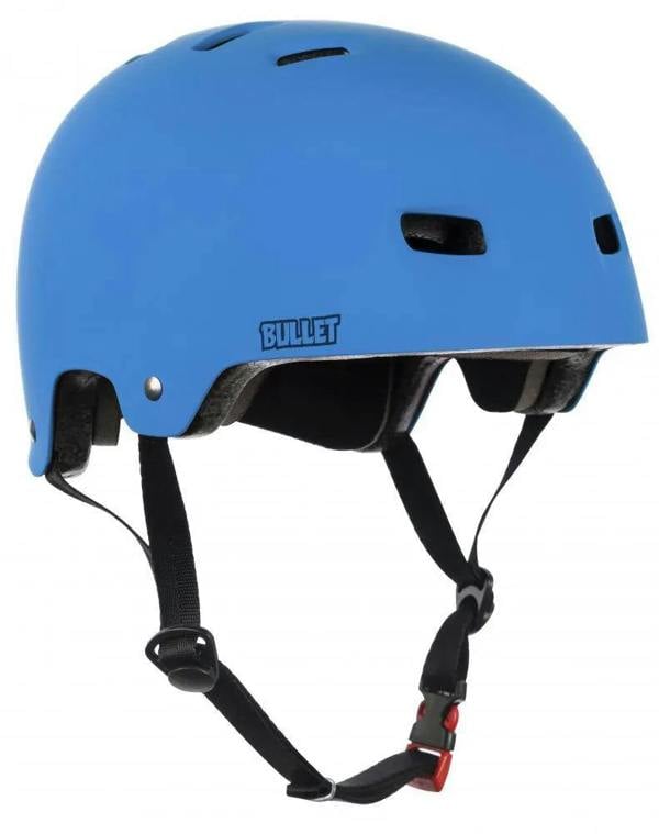 Bullet Deluxe Skate Helmet T35 Youth 49-54cm Blue
