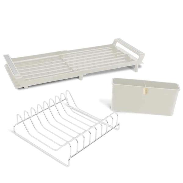 Berlinger Haus BH8896 – Adjustable Dish Rack, Cream | Sahara